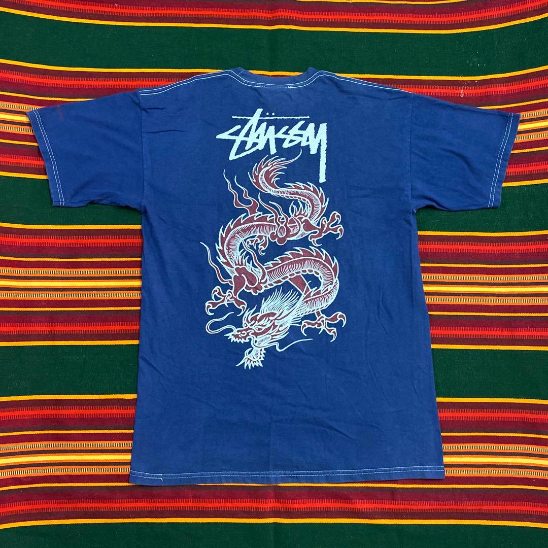 世界限定200枚 STUSSY 大阪チャプト 限定 80s 復刻 初代 ドラゴン