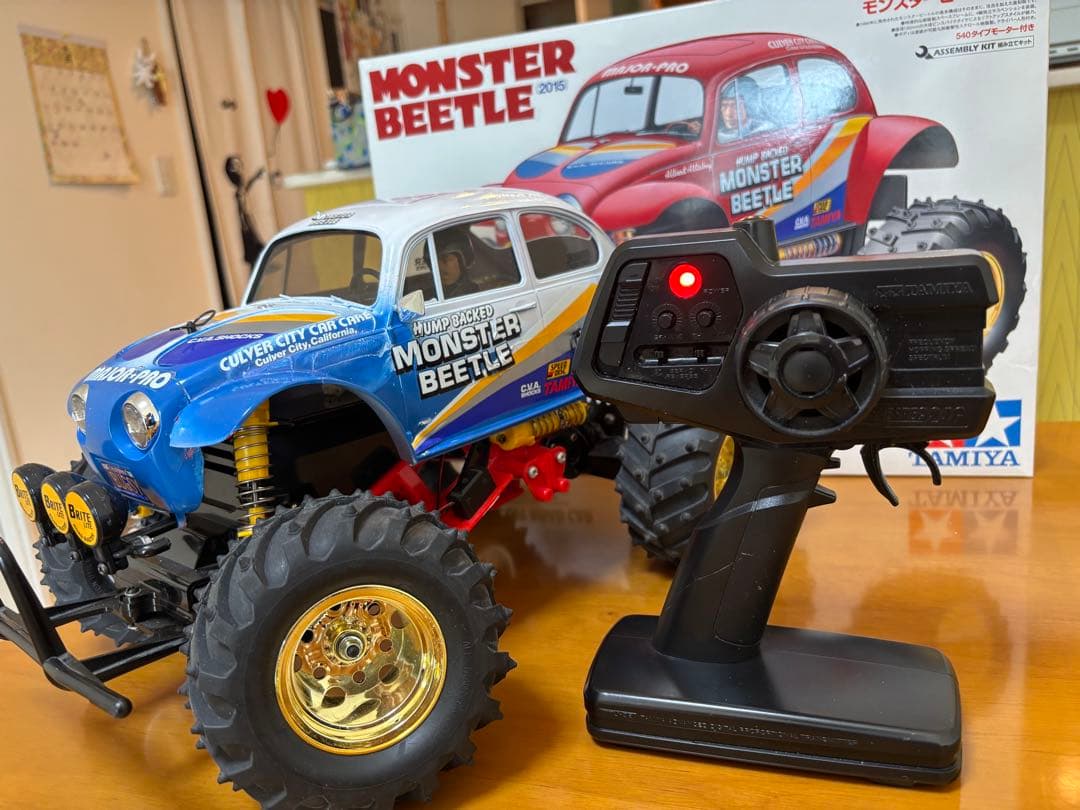 送料込み‼️タミヤ　モンスタービートル　未走行　フルベア　フルセット 送料込み‼️タミヤ モンスタービートル 未走行 フルベア フルセット