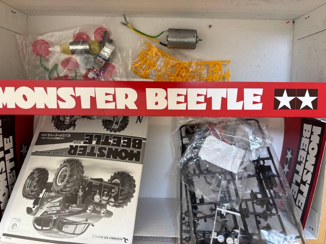 送料込み‼️タミヤ モンスタービートル 未走行 フルベア フルセット