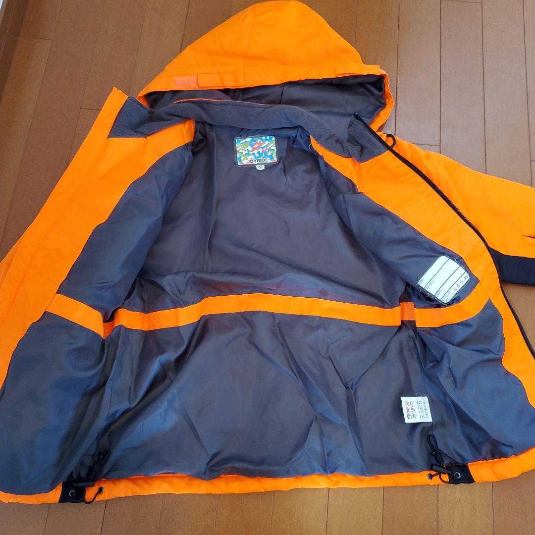 スキーウェア 子ども用 オレンジ/ブラック 150 - メルカリ