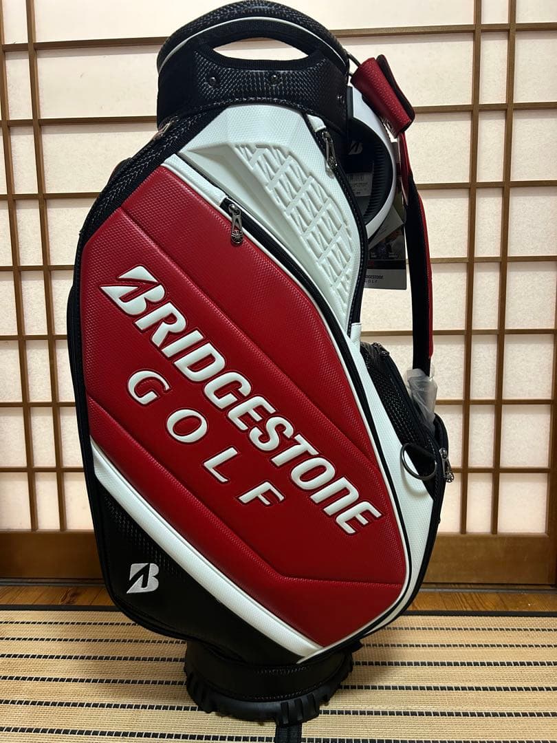 BRIDGESTONE GOLF キャディバッグ　CB2501 BRIDGESTONE（ブリヂストン） GK豊田▽ 642 【中古】ブリヂストン