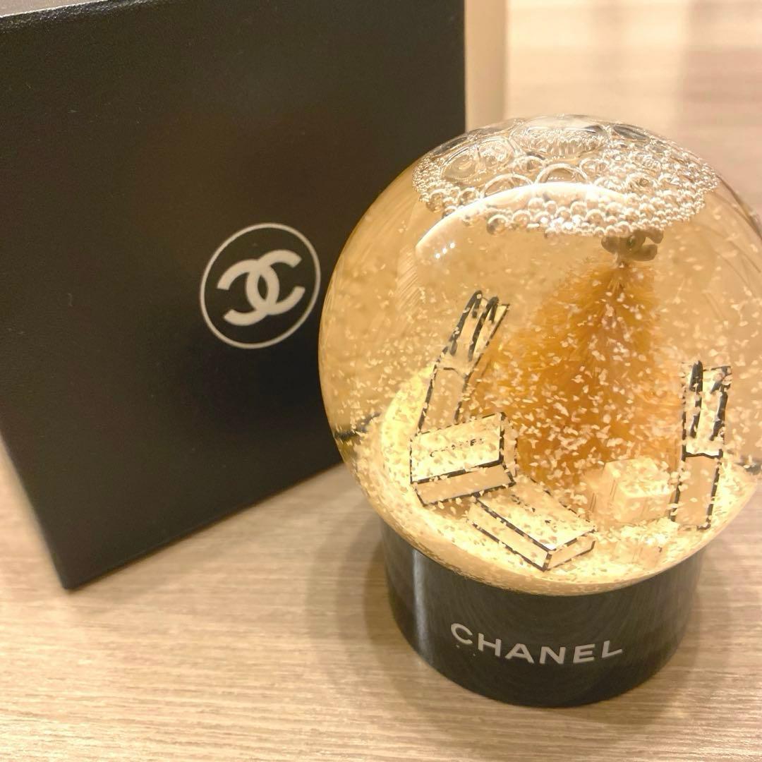 【非売品】VIPギフト 箱付き ノベルティ CHANEL シャネル スノードーム CHANEL（シャネル） スノードーム 2022年 海外VIP顧客限定 ノベルティ