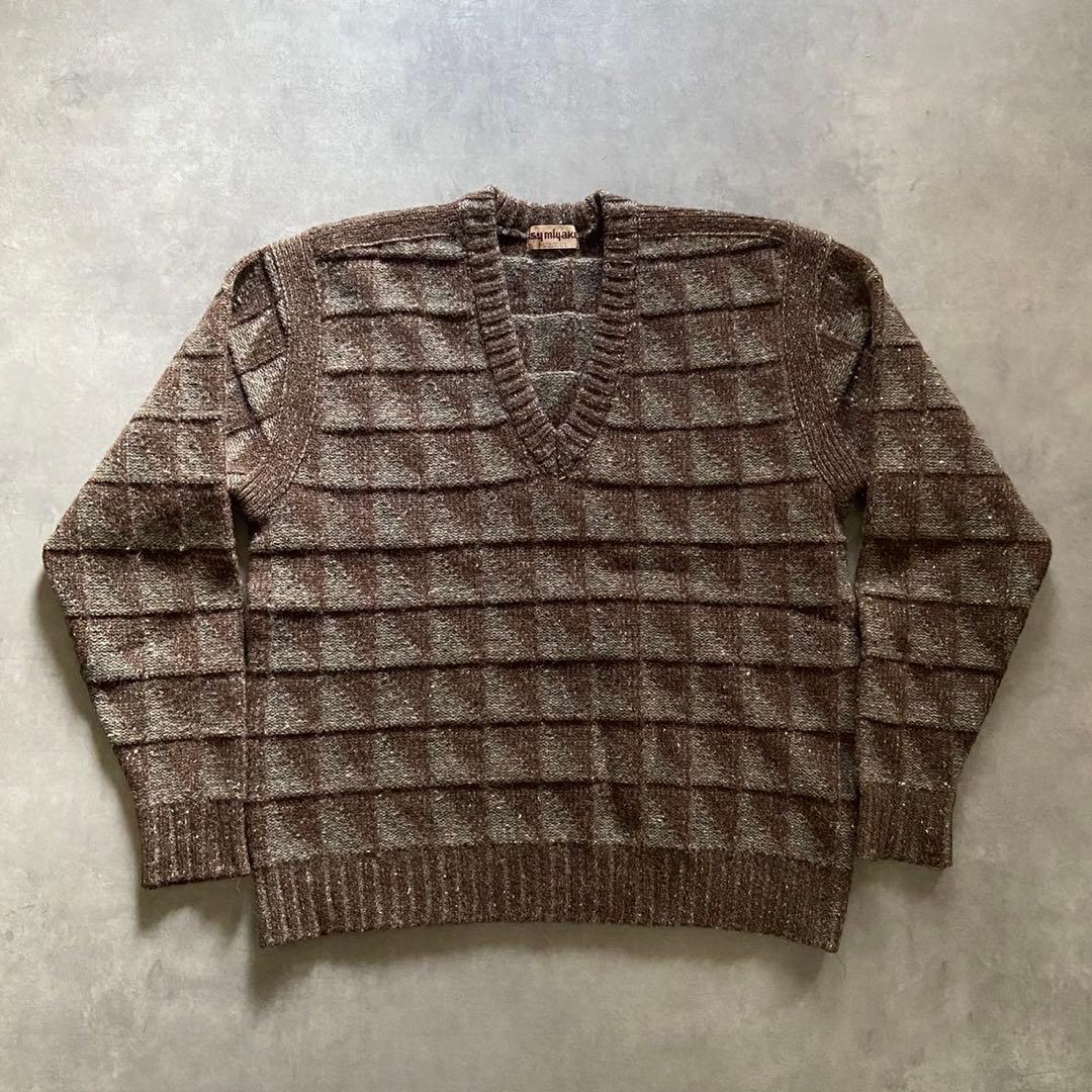 美品 70s ISSEY MIYAKE ALL STYLE 期 ニット AG74 - メルカリ