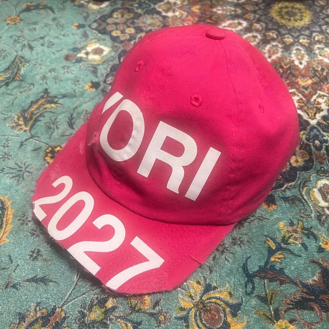 YORI dasyori capyori sport dasyori 2027 ピンクキャップ 2025年最新