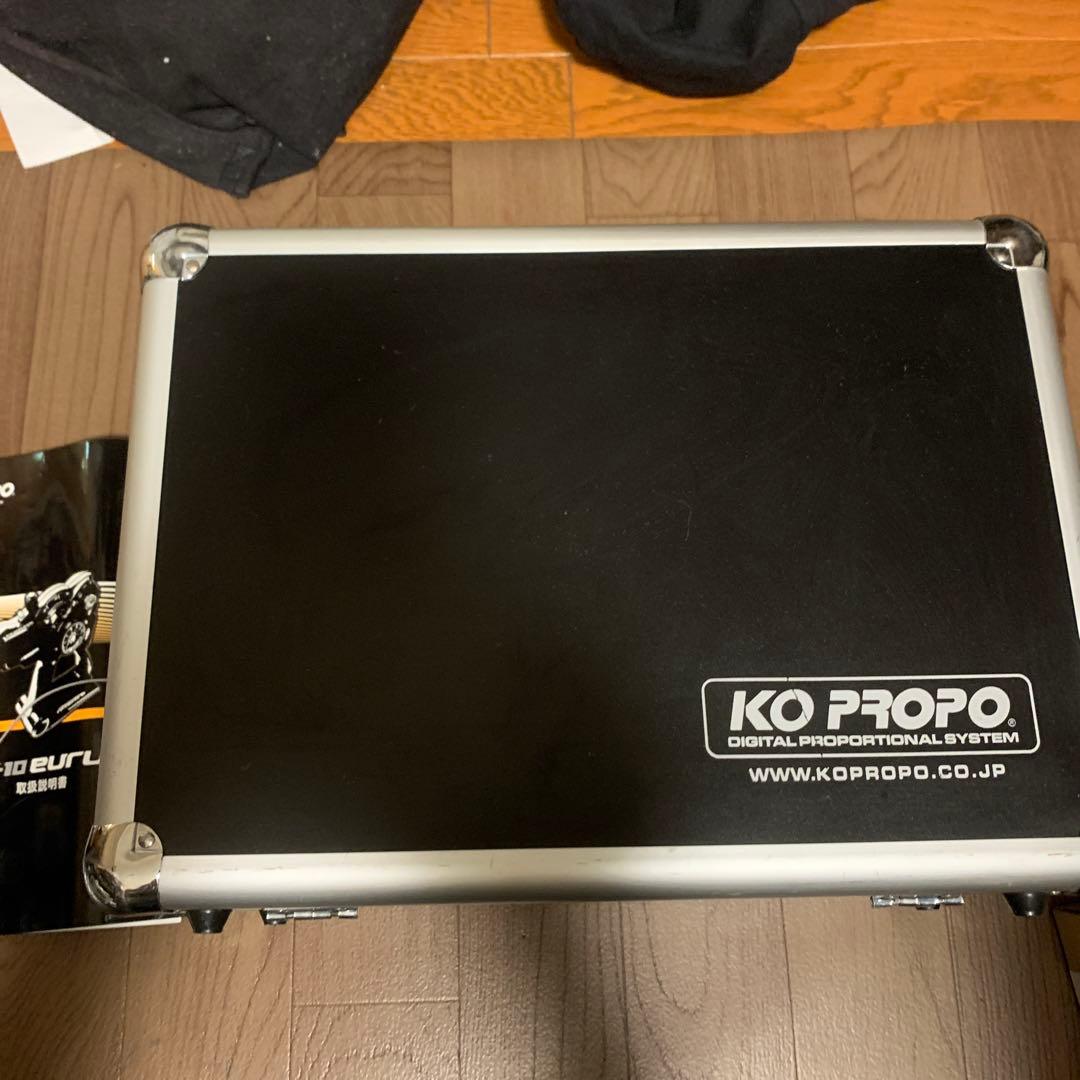 KO PROPO EX-10 Eurus ラジコン送信機 受信機2個ケース付 ラジコン