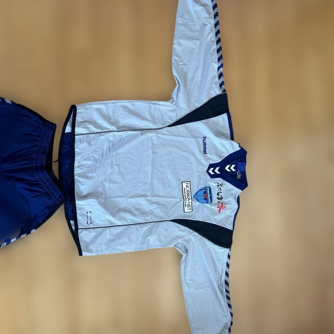 Hummel カズ在籍時横浜FC 公式トレーニングジャージ上下 - メルカリ