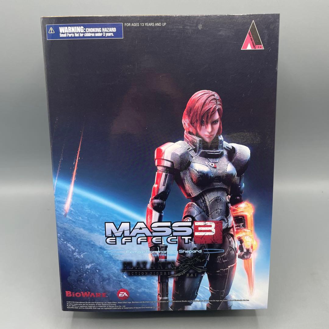 未開封 PLAY ARTS改 シェパード少佐 MASS EFFECT3 スクウェアエニックス「Play Arts 改: シェパード少佐 Female
