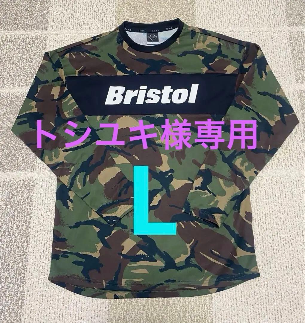 F.C.Real Bristol 迷彩 ロング カモフラ Lサイズ ロンT - メルカリ