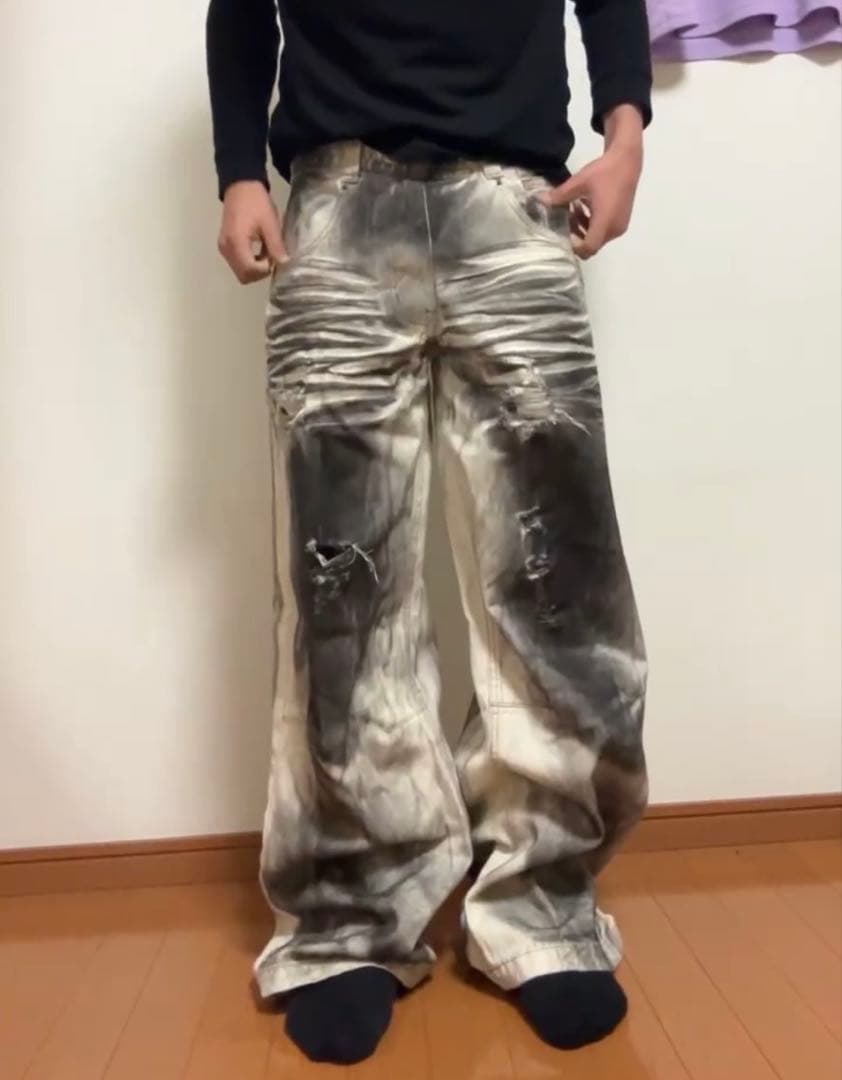 jaded london Watercolour Colossus Jeans - メルカリ