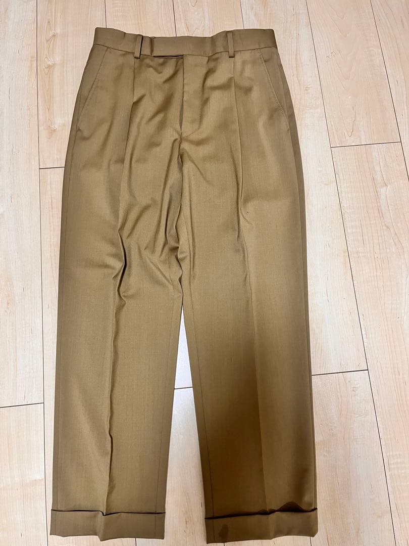 ワコマリア　プリーツトラウザー　スラックス　TYPE2 WACKO MARIA (ワコマリア) PLEATED TROUSERS (TYPE-2) (プリーツ