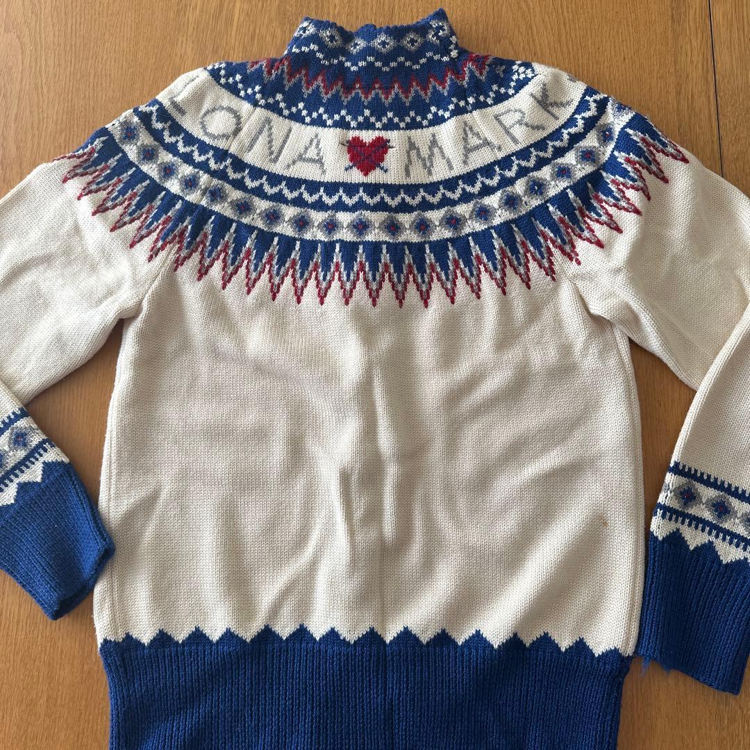 MARK & LONA スカルデザイン セーター MARK & LONA スカルデザイン