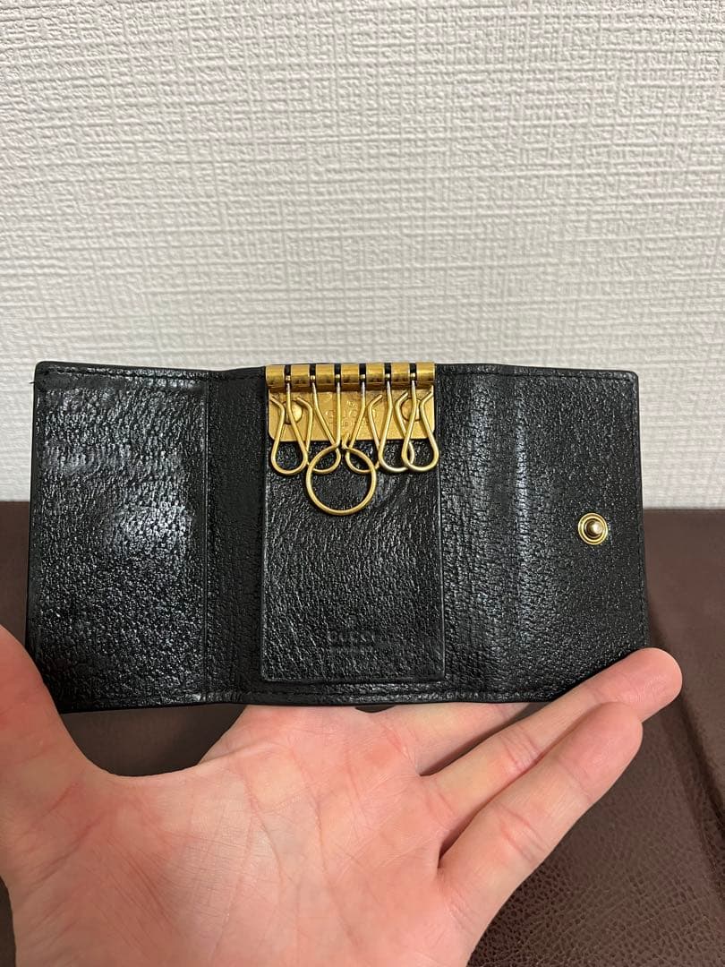 GUCCI 6連 レザー キーケース アニマリエ - メルカリ