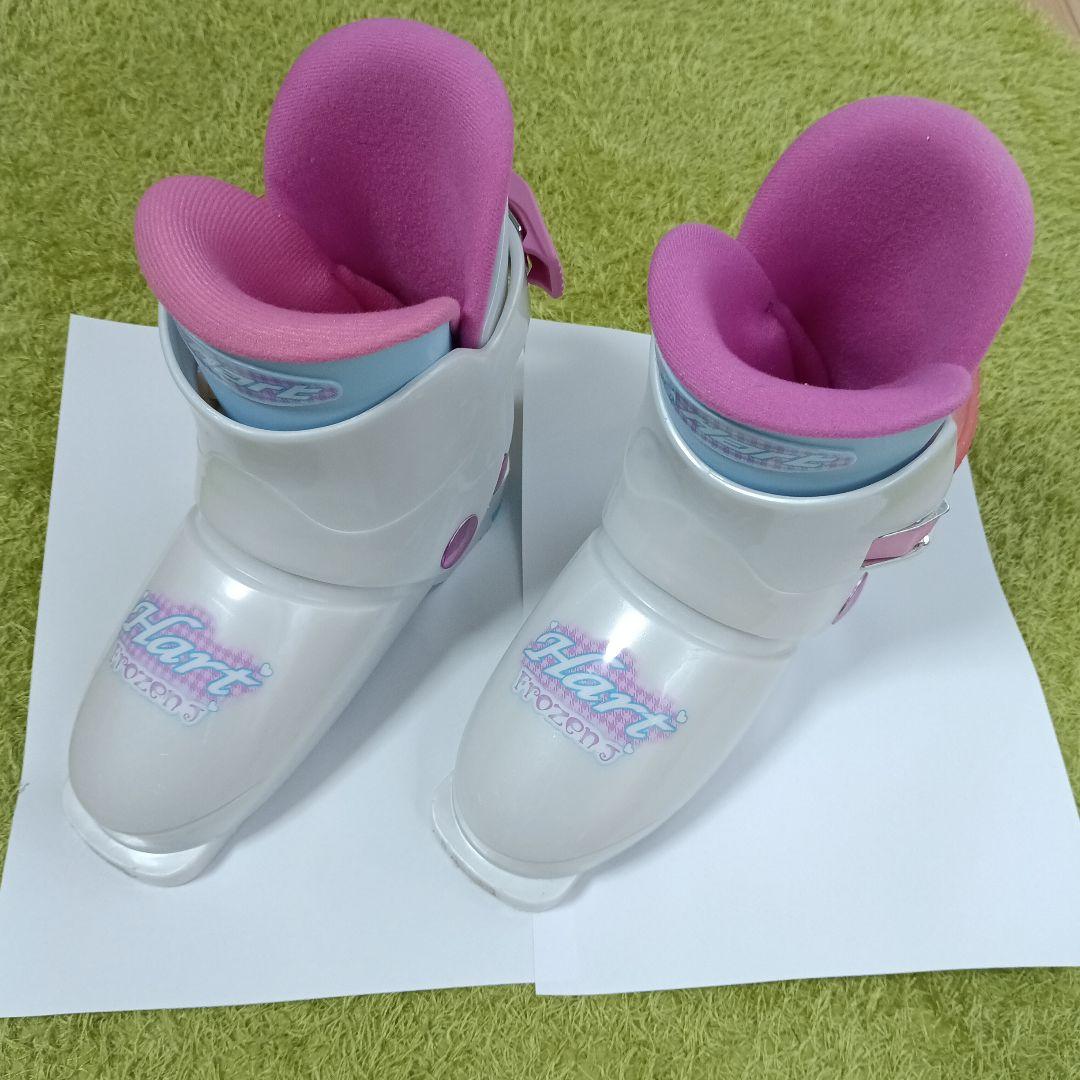 Hart スキー靴 子供 白・ピンク 19cm～20cm スキーブーツ 女の子
