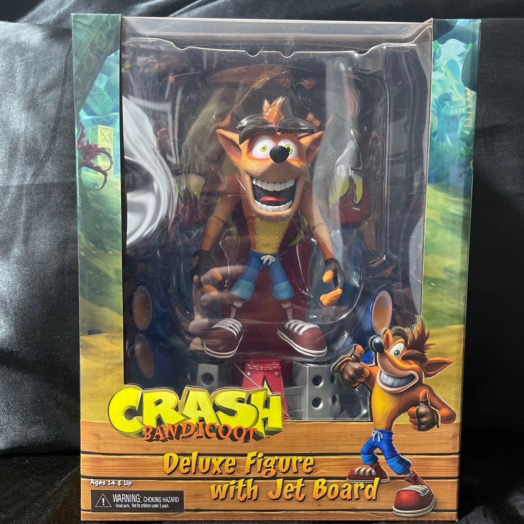正規品 未開封 クラッシュ・バンディクー フィギュア ジェットボード NECA社 正規品 未開封 クラッシュ・バンディクー フィギュア ジェットボード