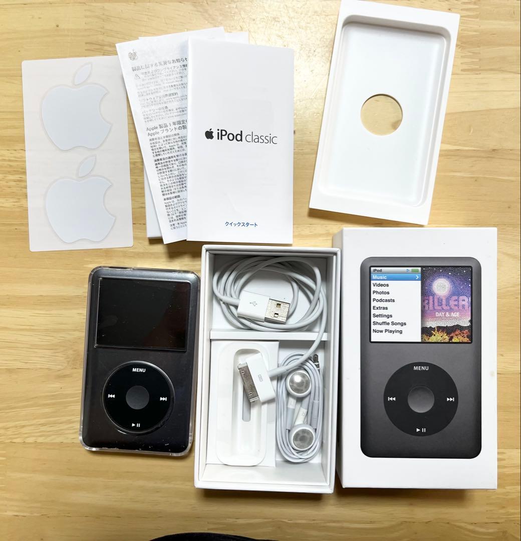 iPod classic 160GB ブラック MC297J/A A1238 Apple iPod Classic 7th Gen 160GB Black MC297J/A A1238 Japan Tested