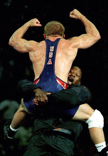 シドニー五輪アメリカ代表・レスリングシングレット・ローカット吊り