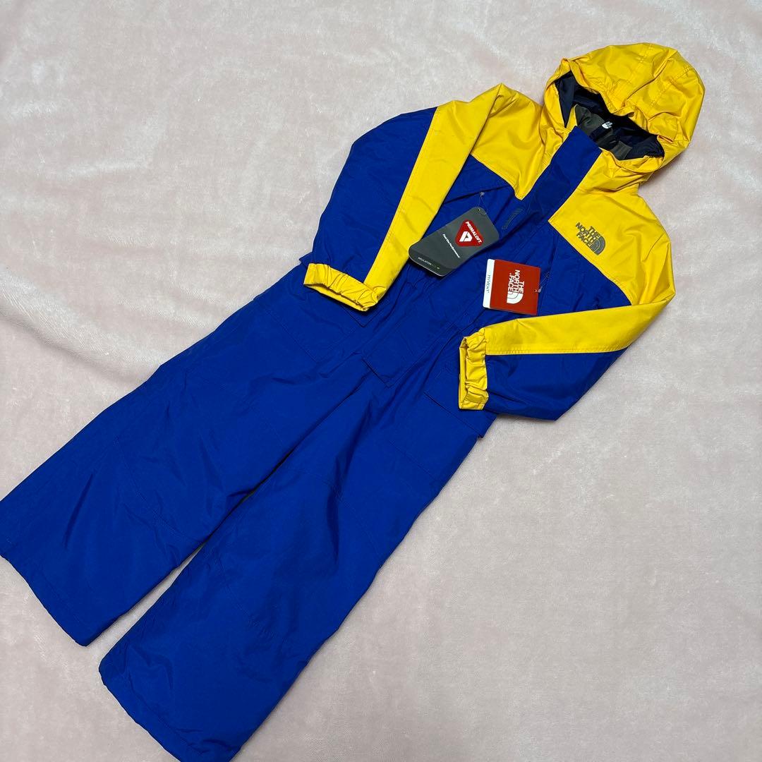新品未使用　THE NORTH FACE 子ども用スキーウェア 110サイズ THE NORTH FACE スキーウェア 子ども用 ブラック THE NORTH FACE