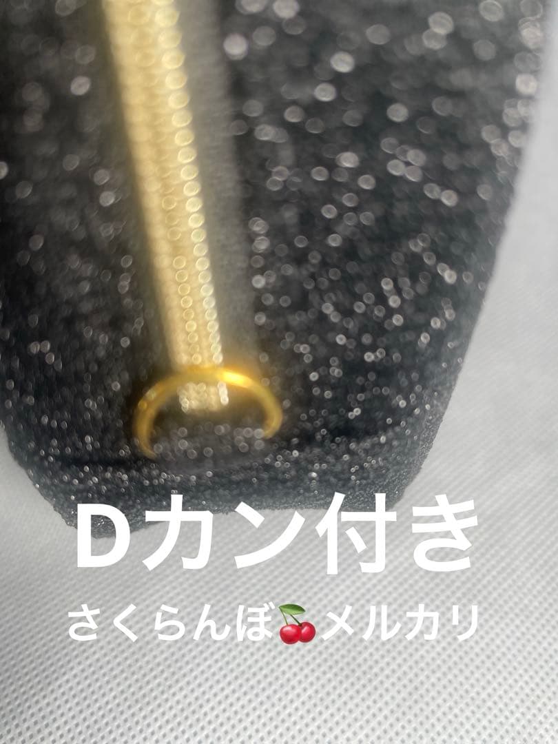 CHANEL ノベルティ ラメポーチ ショルダーバッグ Dカン付きです