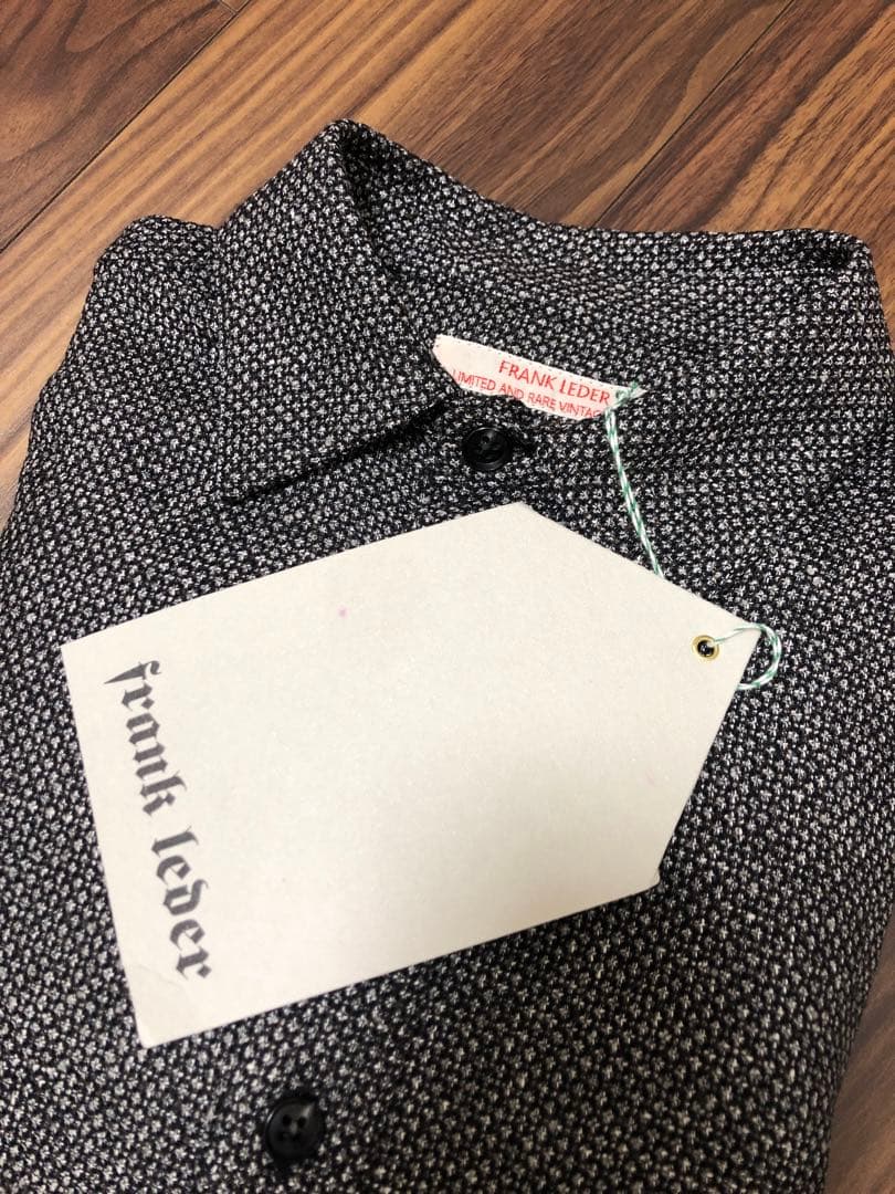 フランクリーダーfrank leder vintage シャツCOMOLI好きに FRANK LEDER [ フランクリーダー ] 40's SPECIAL VINTAGE WOOL SHIRT