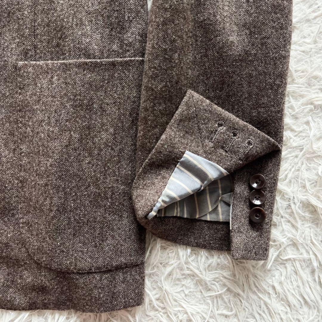 <美品>BOGLIOLI dover ブラウン ウールカシミヤ ジャケット 46 美品>BOGLIOLI dover ブラウン ウールカシミヤ ジャケット 46 - メルカリ