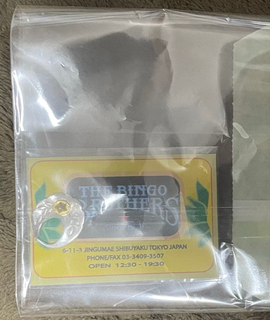 THE BINGO BROTHERSシルバー×24kピアス(左用) 中古・古着通販】BINGO BROTHERS (ビンゴ ブラザーズ) シルバー×24K
