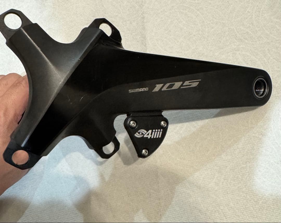 4iiii PRECISION PRO 105 パワーメーター クランク長165 4iiii パワー