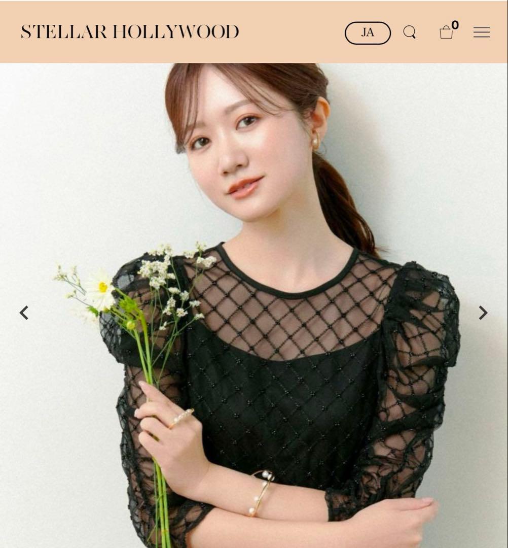 お値下げ中】新品 ステラハリウッド×SAORIインパールバングル ゴールド