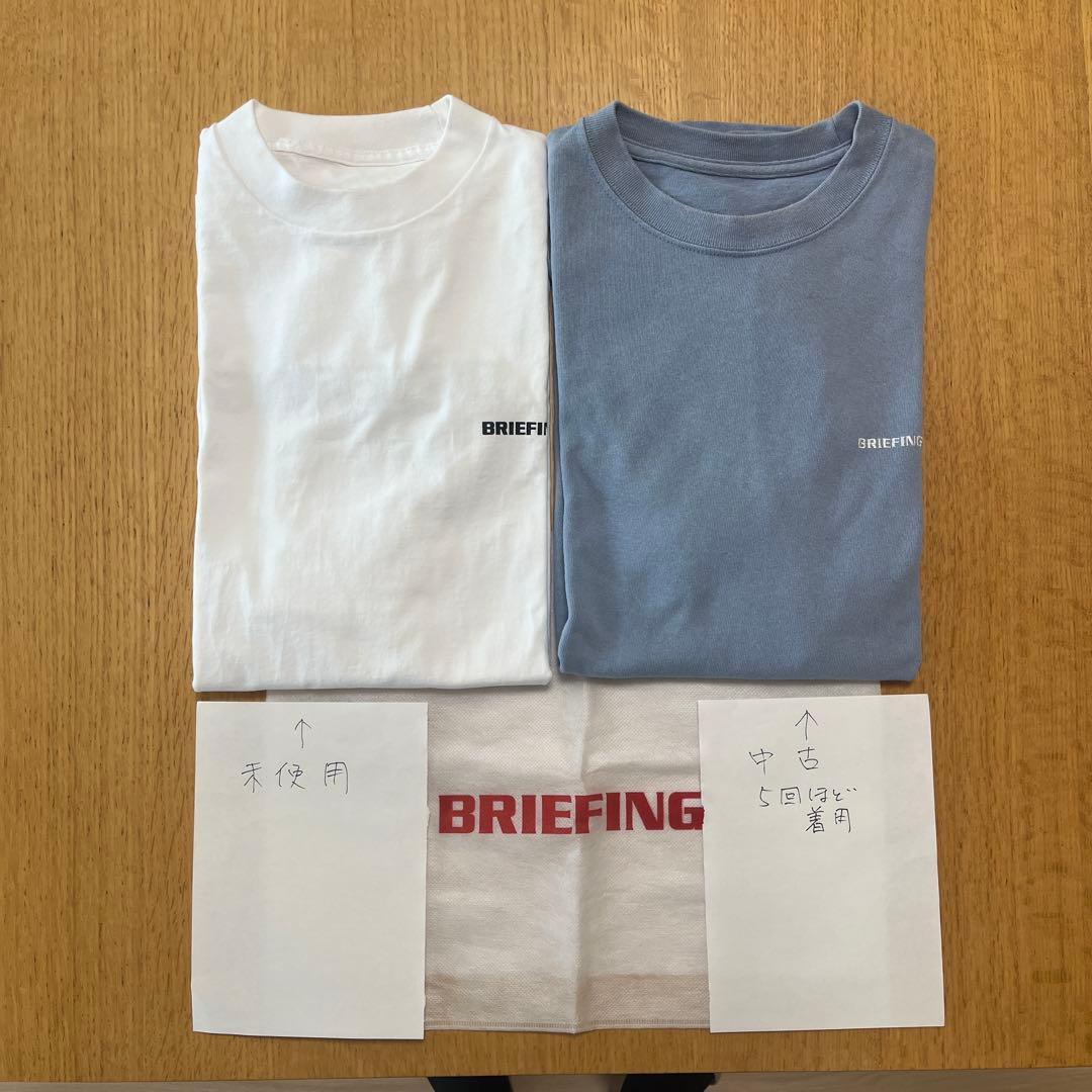 BRIEFING ホワイト・水色　Tシャツ trim_ofbfg_item0ccca8ec2b2e11f