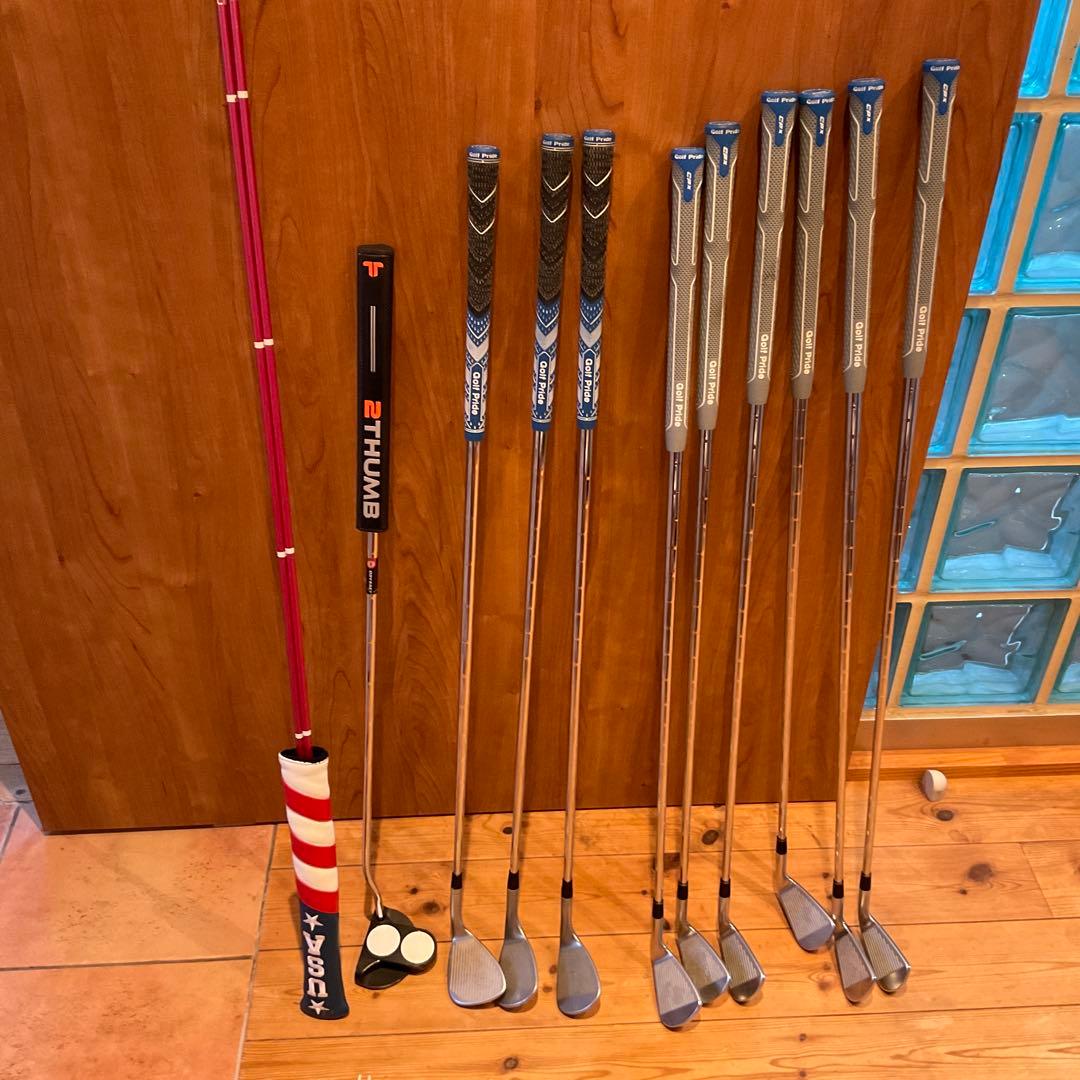 レフティSRIXON 、テーラーメイド、タイトリスト14本レフティその他