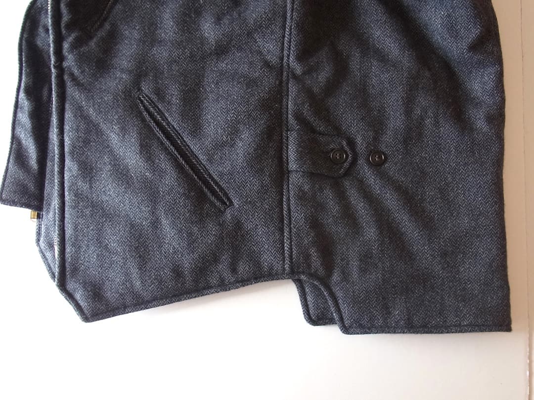 Post Overalls E-Z CRUZ VEST／ウールヘリンボーンベスト Post VEST