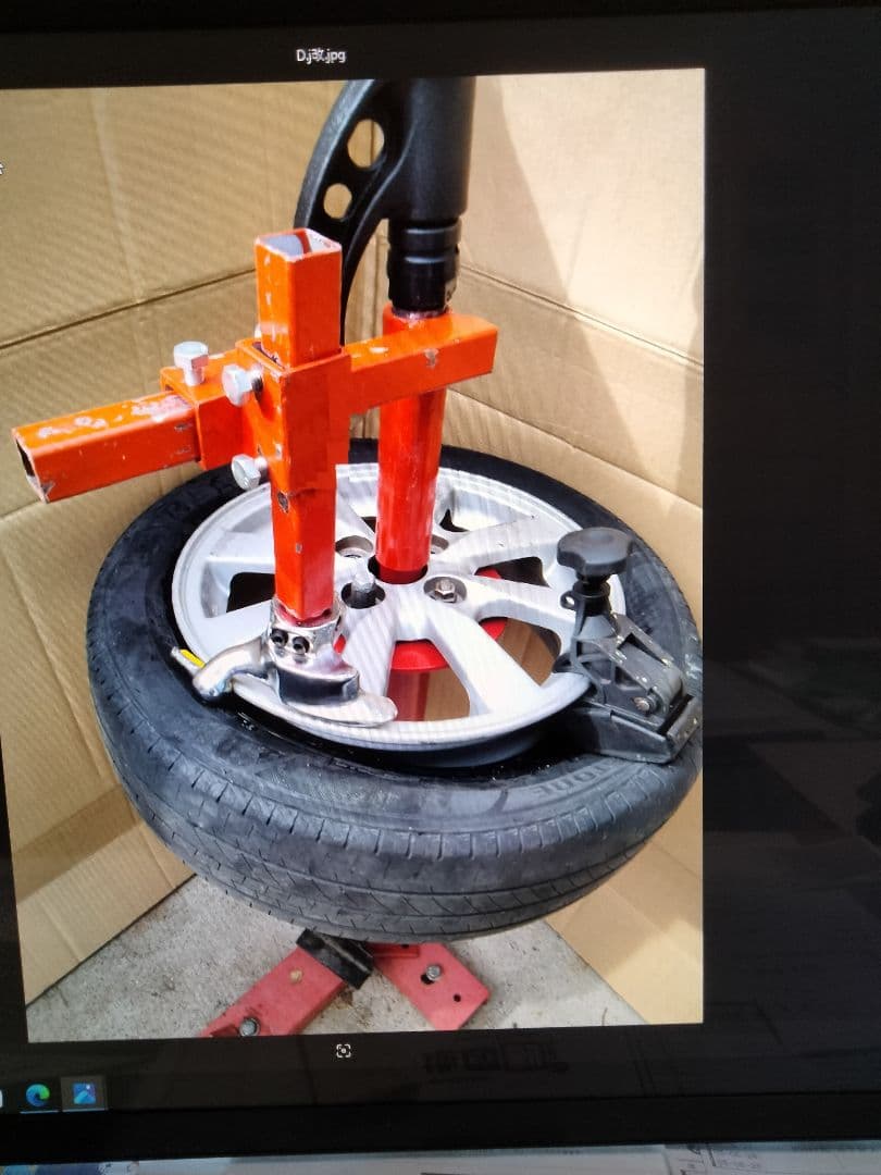 新型タイヤチェンジャー本体＋ギアレンチ仕様フルセット！返金保証有り