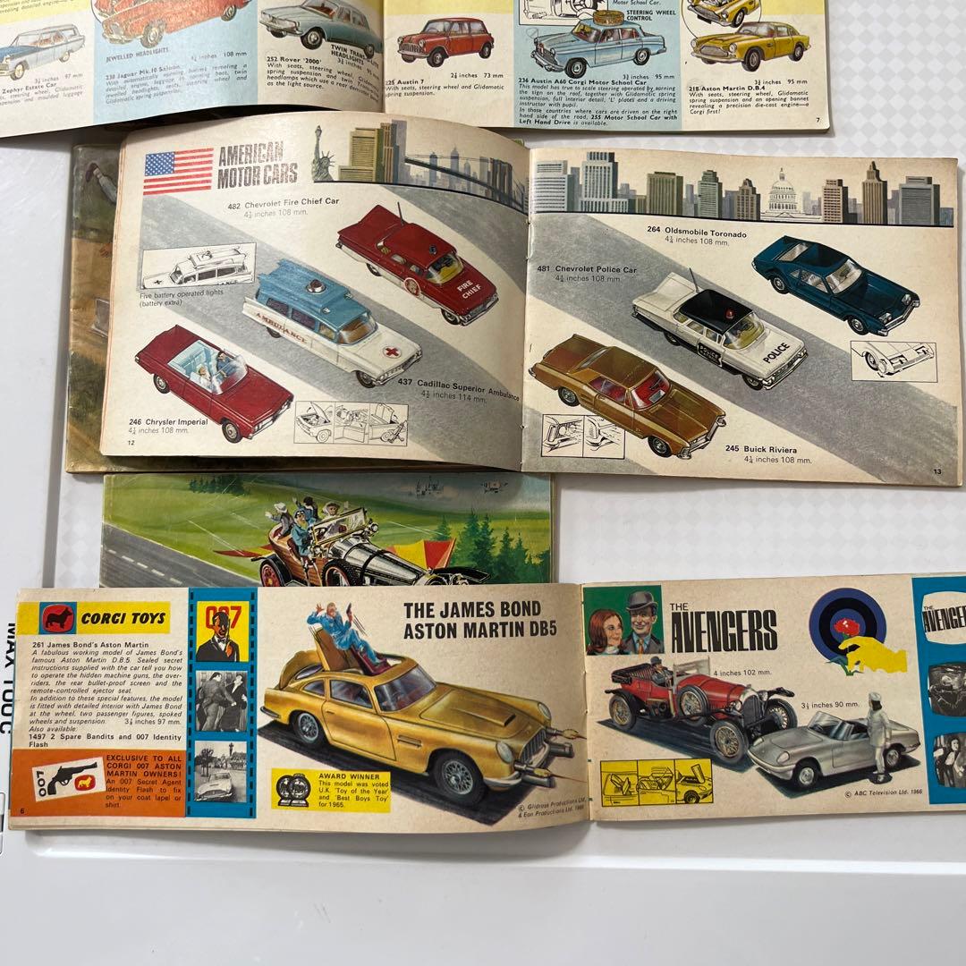 コーギーミニカー カタログ 1963〜69年 ビンテージ - メルカリ