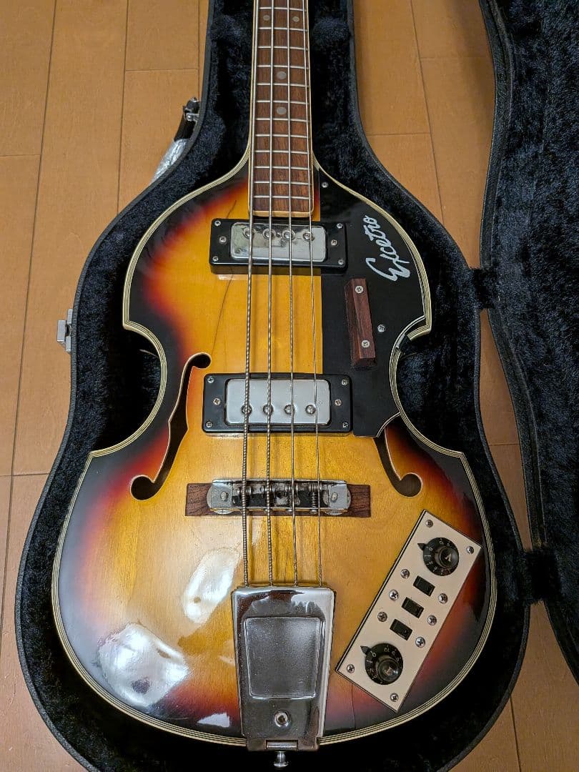 栗*す様 バイオリンベース　excetro テスコ　TEISCO 専用ハードケー 高額買取実施中!!】Teisco バイオリンベース FB-2 ビザール テスコ