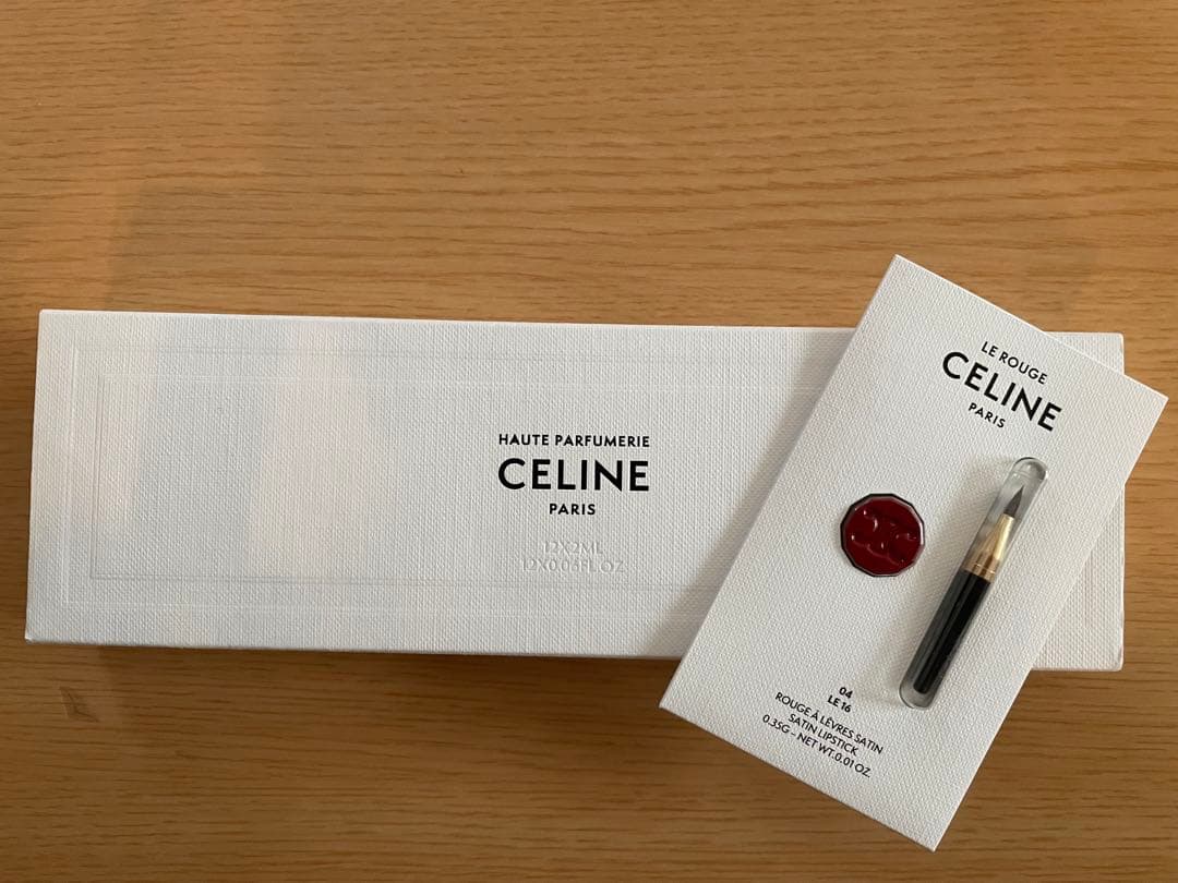 CELINE 香水トライアルセット 12本とリップサンプル付き セリーヌ」のミニフレグランスセットなら、心惹かれる香りにきっと
