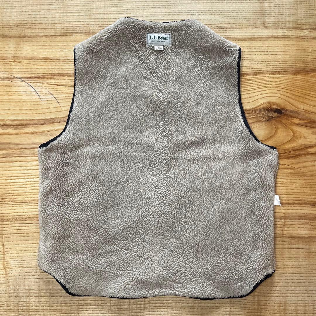 L.L.Bean USA製 90s〜00s ウールボアベスト 美品 サイズフリー