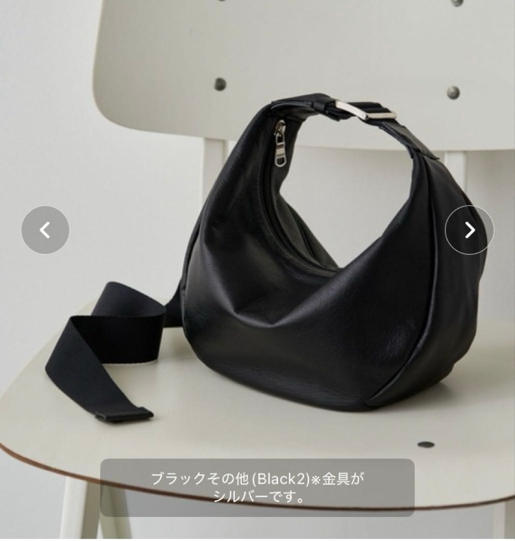 russet ソフトレザーラウンドショルダーバッグ 3/4～価格改定》ソフトレザーラウンドショルダーバッグ | russet