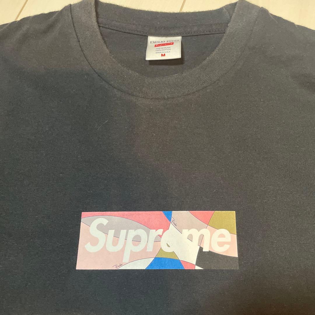 Supreme Emilio Pucci Box Logo Tee Tシャツ