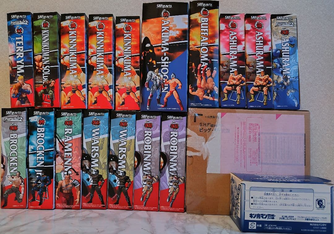 BANDAI S.H.Figuarts キン肉マンシリーズ 18点(13種)