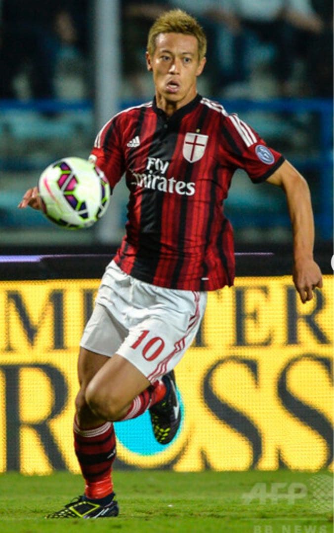 2014-15 ACミラン 本田圭佑 #10 セリエAパッチ仕様 - メルカリ