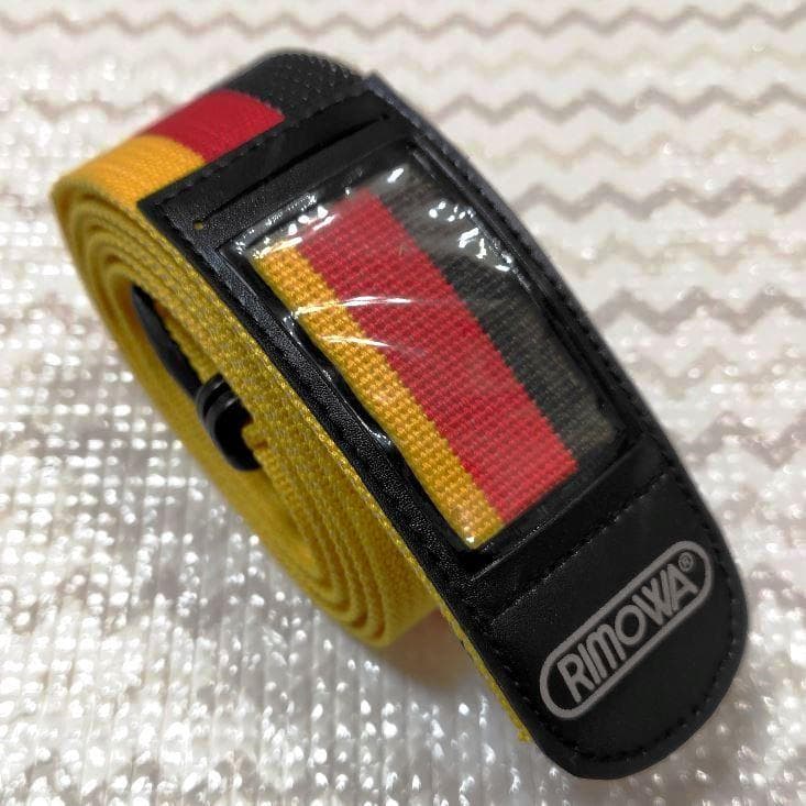 リモワ ラゲージベルト☆未使用ですが保管による汚れ有☆RIMOWA スーツ