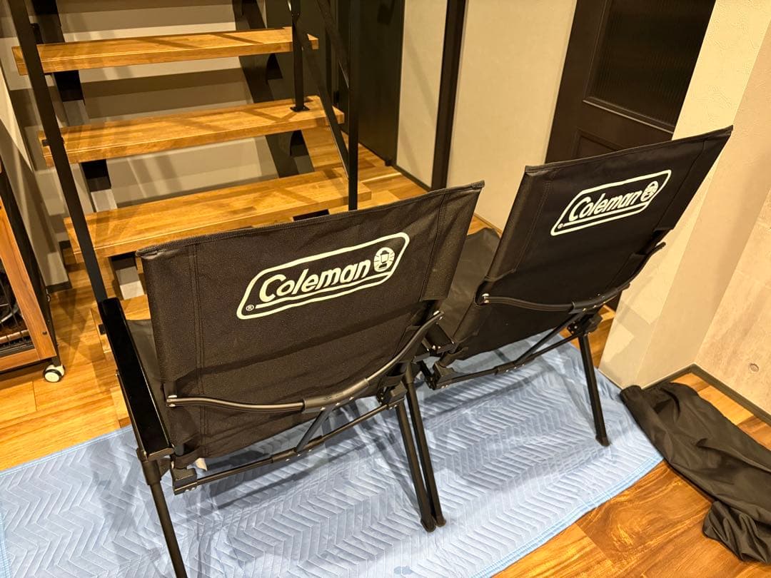 そらさま専用 Coleman レイチェア (BK) 2脚セット