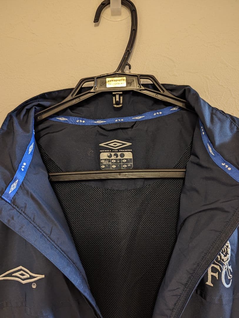 UMBRO超希少ビンテージ】チェルシーオフィシャルウインドブレイカー