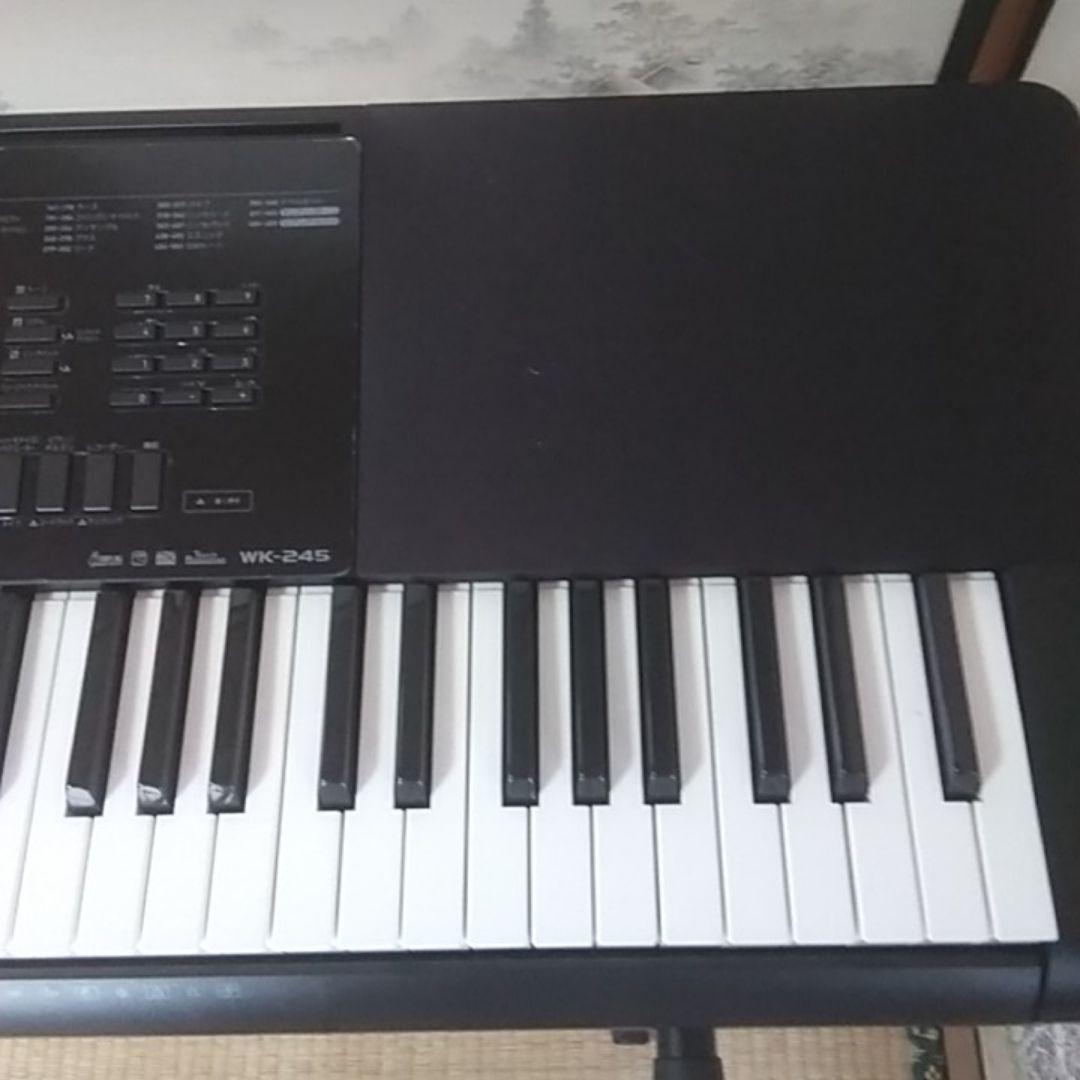 大幅値引き！CASIO 電子キーボード WK-245(76鍵盤)