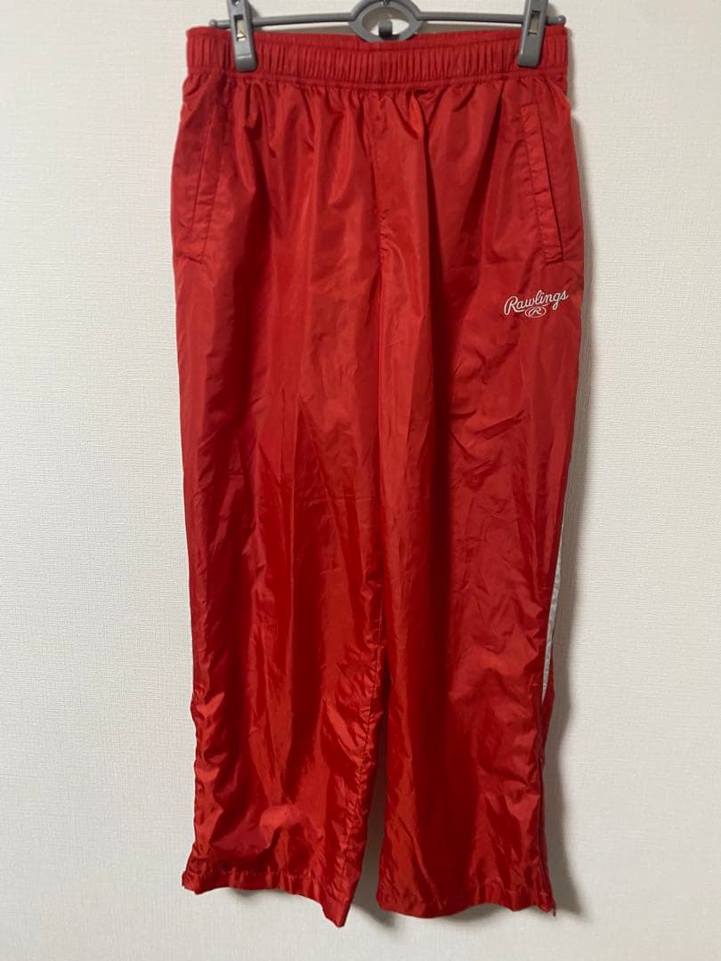 Rawlingsローリングス 野球 アシックスハーフジップ 上下セットアップ