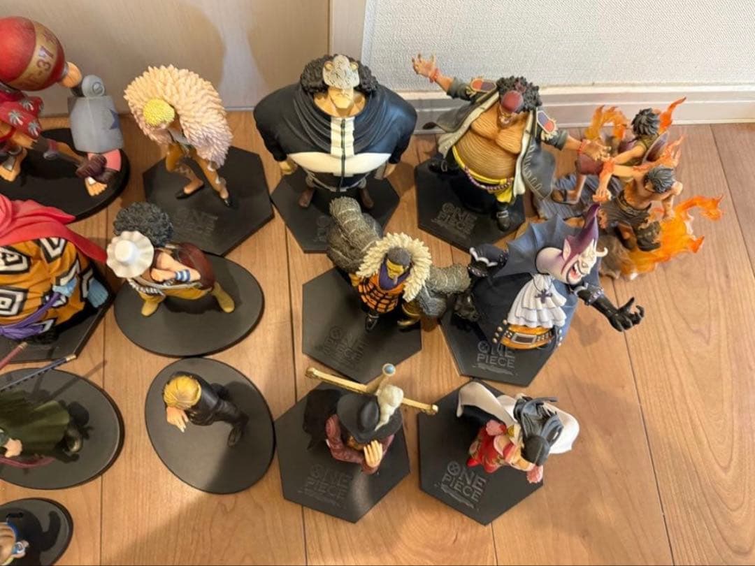 超レア ワンピース 麦わら一味 王下七武海海軍大将フィギュアセット
