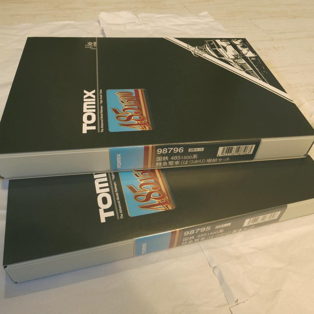 TOMIX 国鉄 485-1500系特急電車(はつかり) 基本・増結セット 国鉄 485-1500系特急電車(はつかり)増結セット ｜製品情報｜製品検索