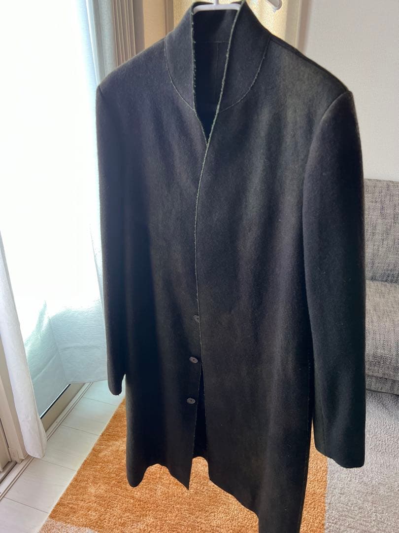 BIEK VERSTAPPEN TAILORED RAW-COAT LONG