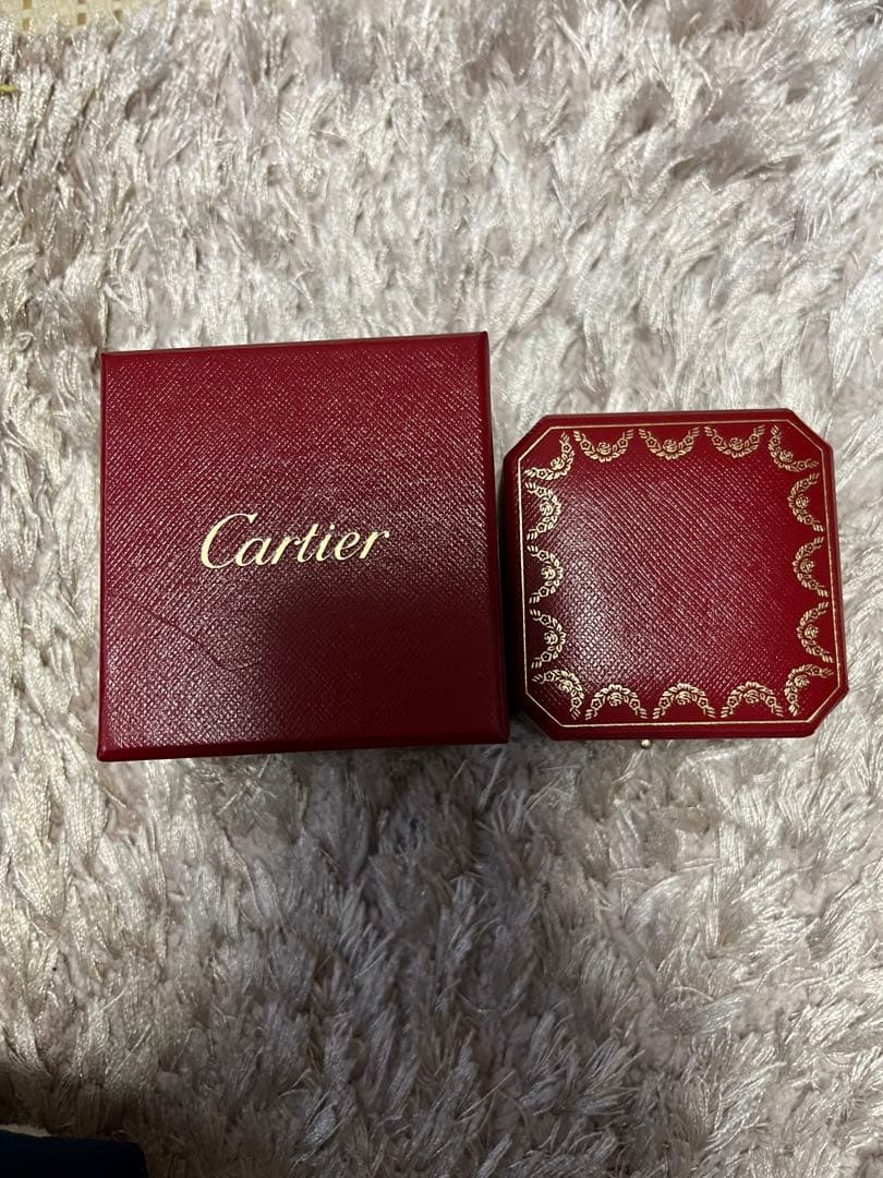 Cartier ミニラブリング ホワイトゴールド 専用ボックス付き 52