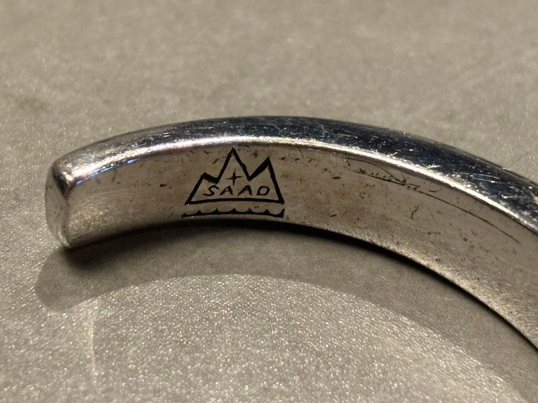 SAAD アラベスク サンシンボル シルバー925 バングル B-20-S - メルカリ