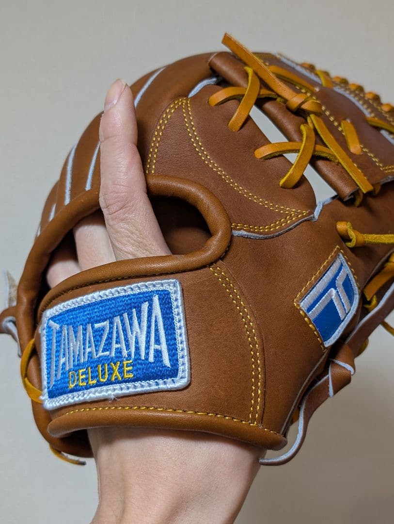 《新品》玉澤 TAMAZAWA 軟式内野手用グラブ 限定品 復刻版 ブラウン